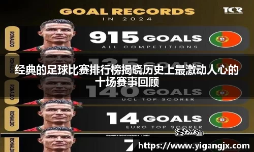 经典的足球比赛排行榜揭晓历史上最激动人心的十场赛事回顾